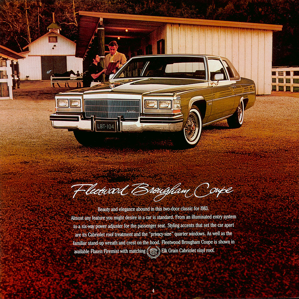 1983 Cadillac Brochure Page 25